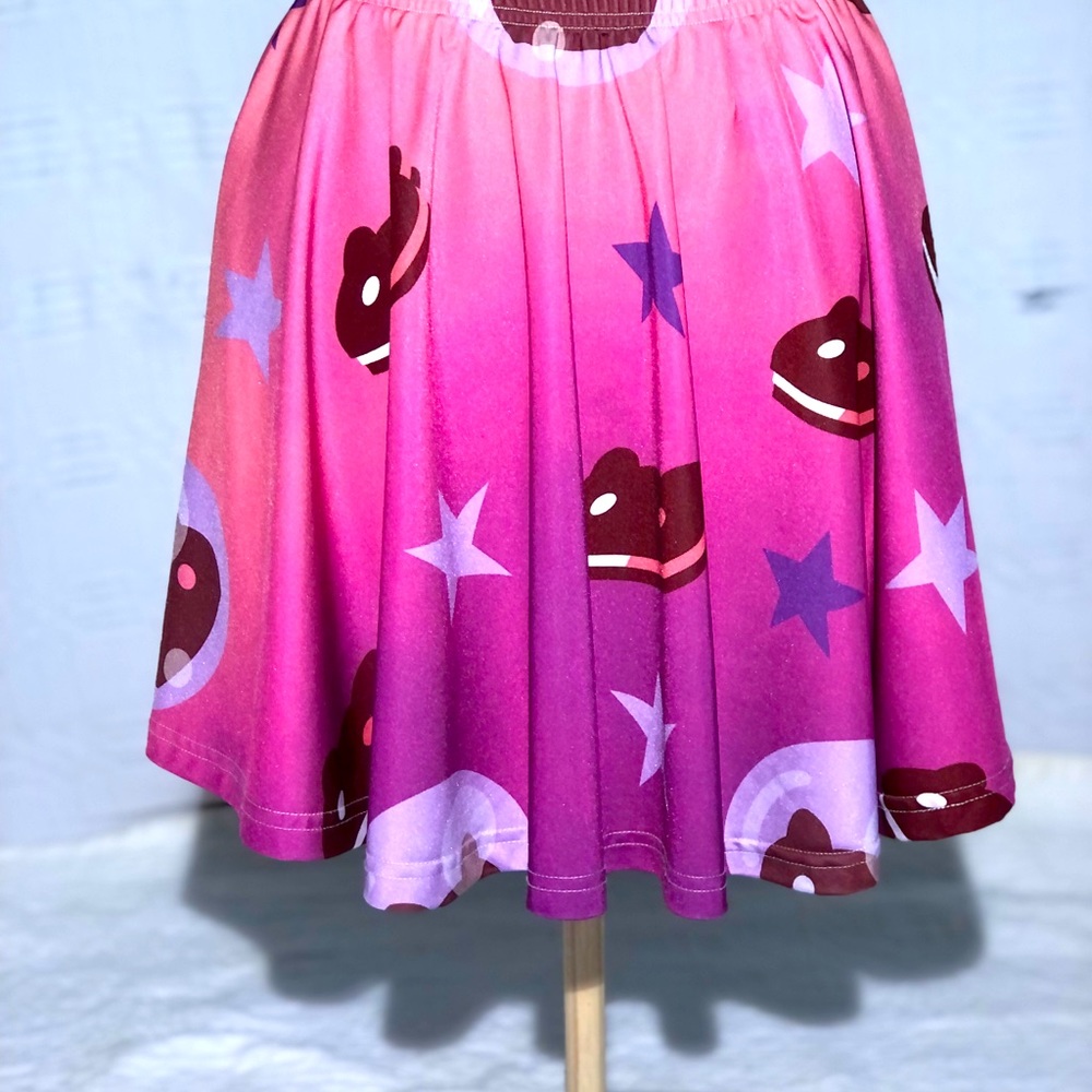 Steven Universe cookie cat skater skirt